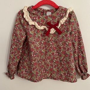 Pepa London 4T floral blouse